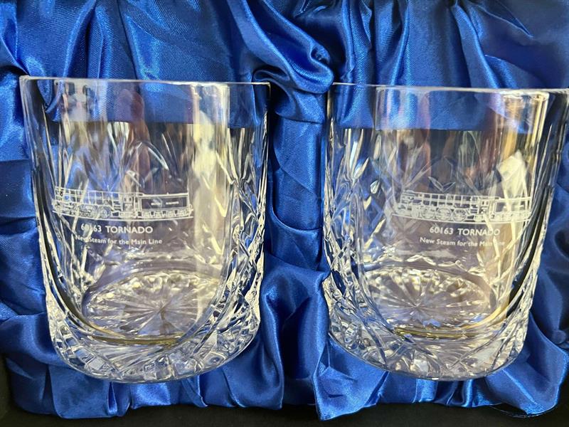 60163 Tornado Whiskey Tumbler Pair